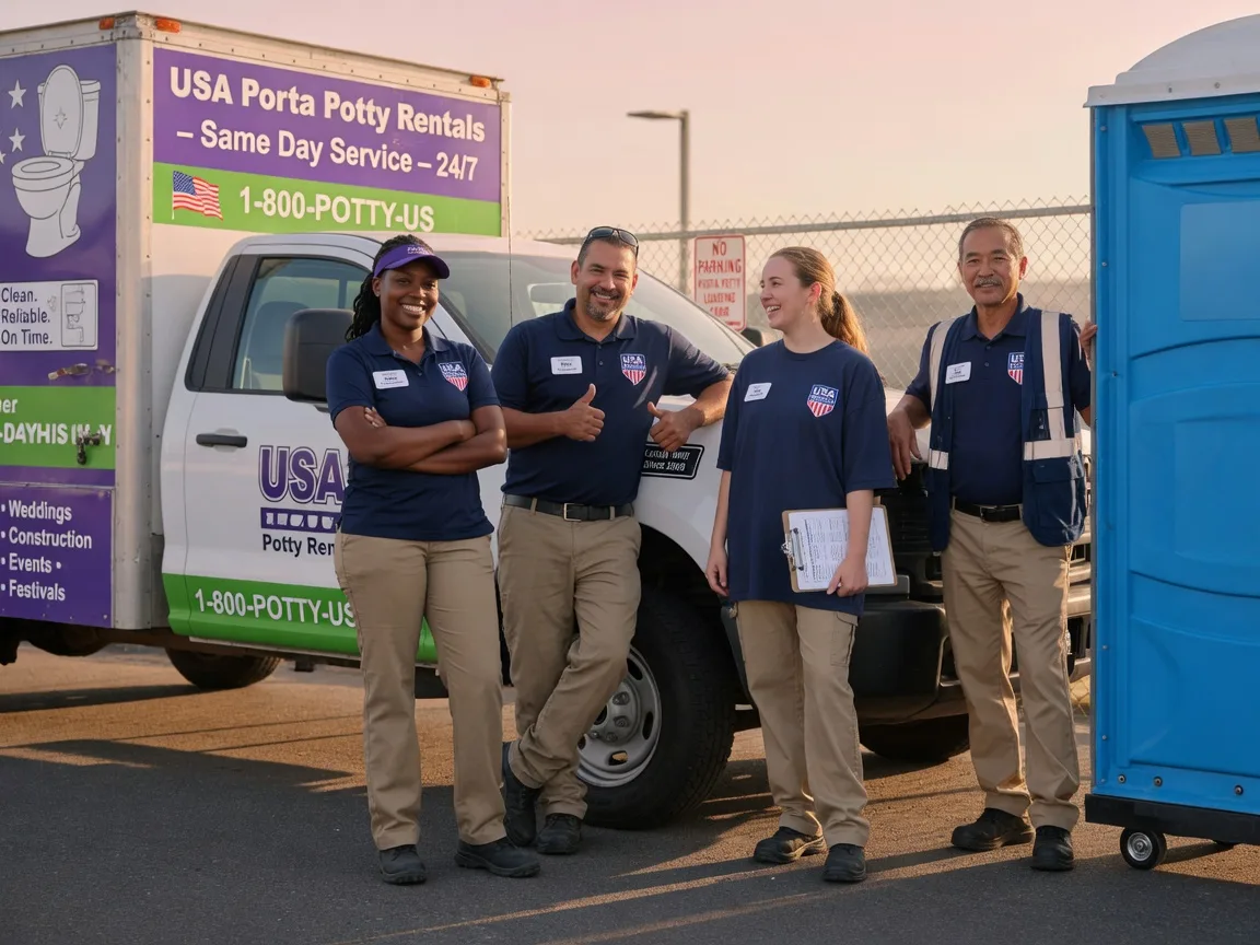 Porta Potty Rental company in Burbank, WA
